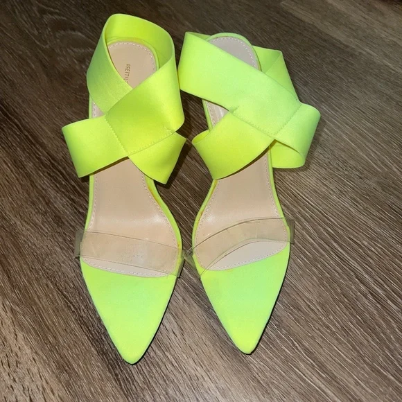 Neon Green Shoes - Picture 1 of 4
